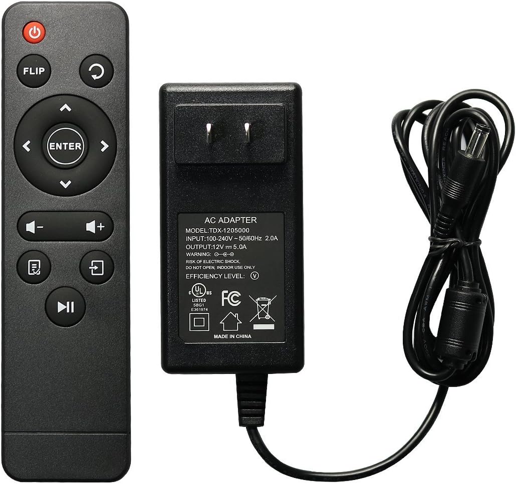 Romote Control For Yaufey Projector(GP80-1800 lumens Mini LCD Projector)