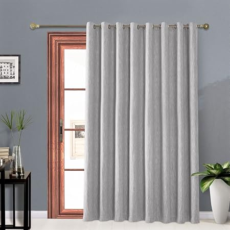 Elegant Sliding Door Blackout Curtains Pictures