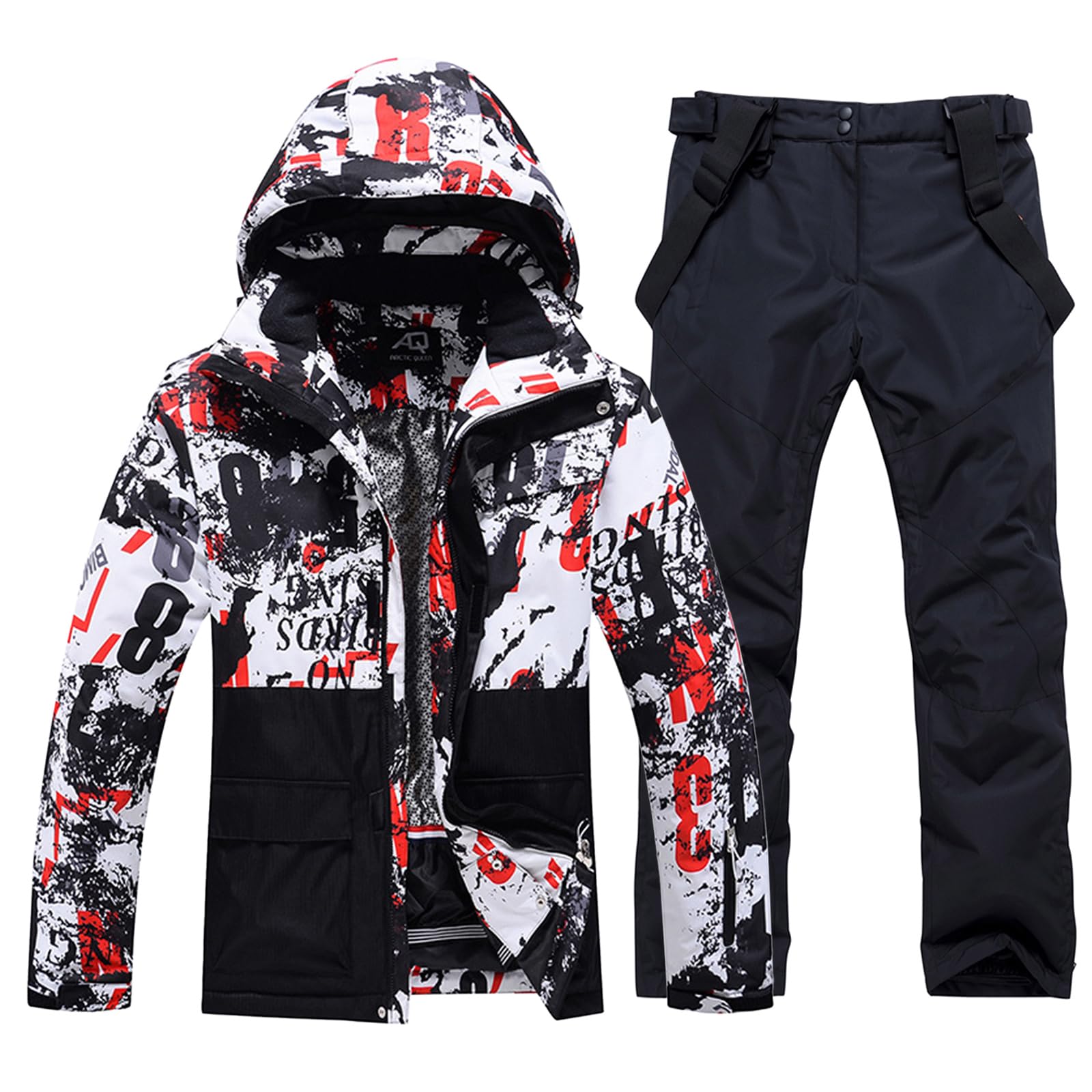 RIUIYELE Ski Jacket and Pants Set
