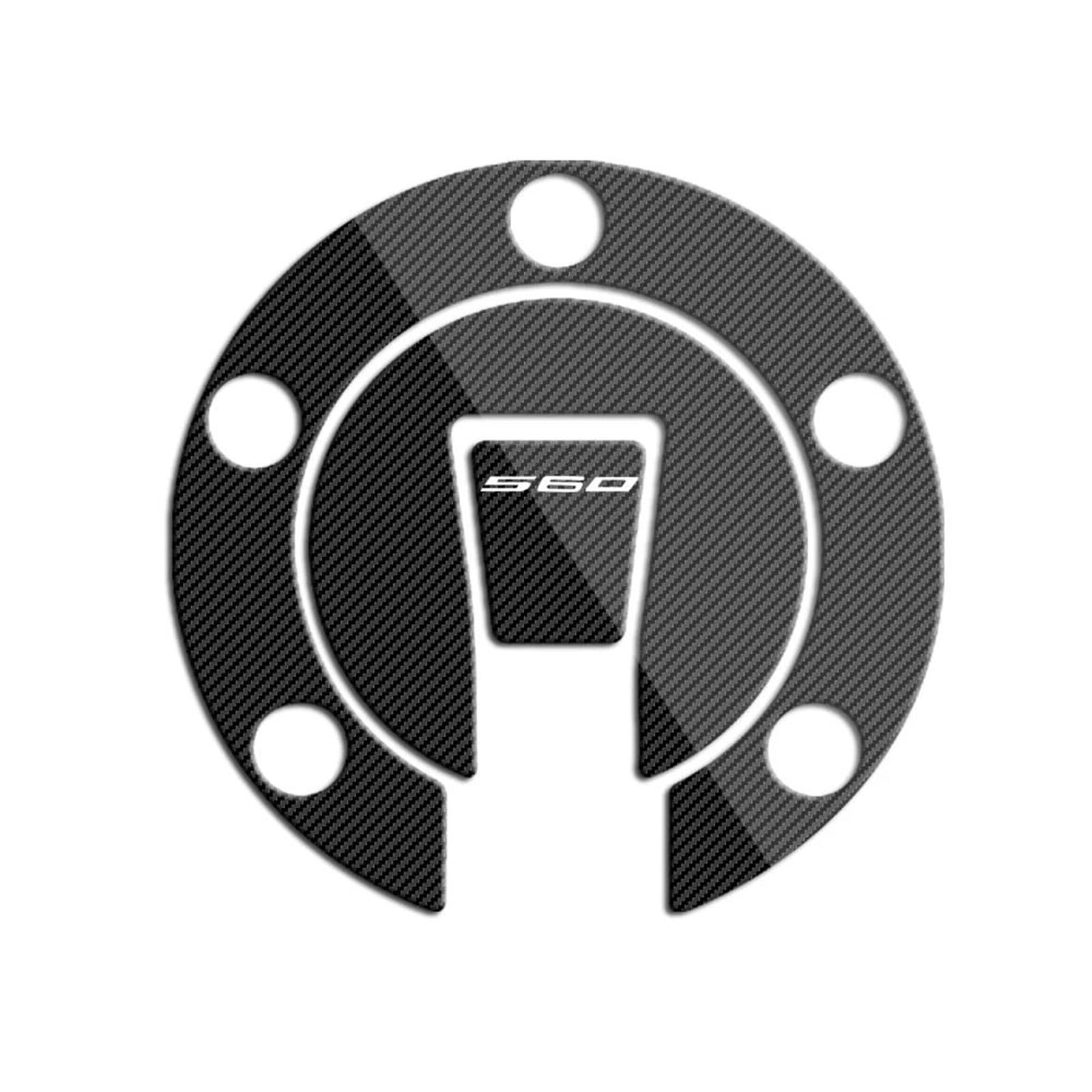 Motorcycle Fuel Tank Cap Protection Stickers Carbon Fiber Pad Filler Cover Decals for Yamaha Tmax 560 2022