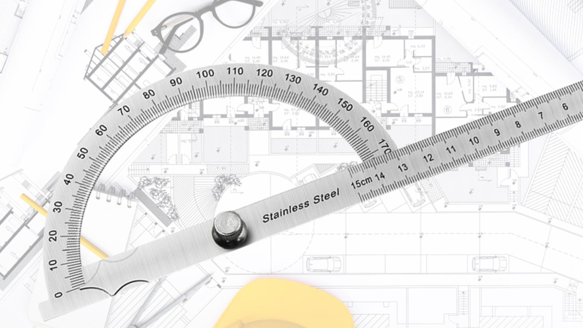 FEMONGY Gradenboog, metaal, 180° roestvrij staal, goniometer met borgschroef, gradenboog met schaalverdeler, liniaal voor schooltimmers, doe-het-zelf schilderen, tekenen