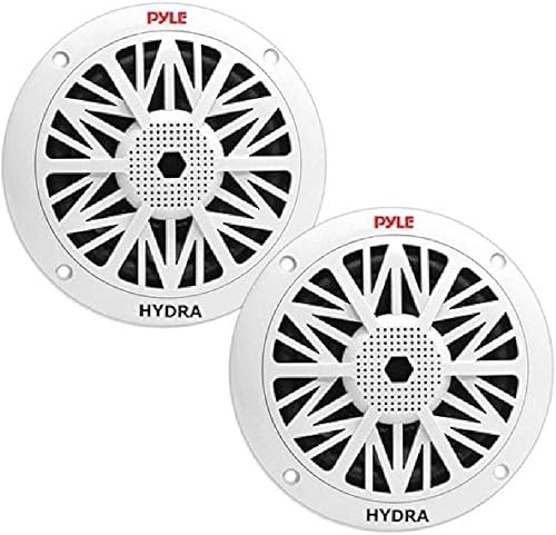 Miniatura 4 de Pyle Receptor marino Bluetooth estéreo + altavoces marinos dobles Pyle de 6.5 pulgadas | Sistema de audio impermeable para barco