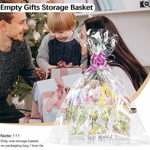 Vista 134 de Cestas de almacenamiento con asas, cubo de almacenamiento rectangular de tela rectangular plegable de juguetes para armario, estantes, lavandería, C