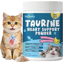 Taurine Powder for Cats - Supports Cardiac, Vision, Vitality Health