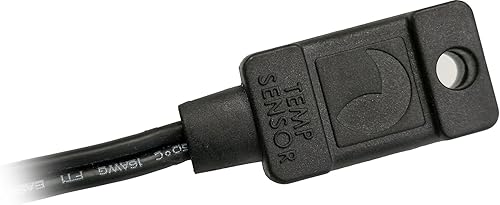 Blue Sea Systems 1821 Sensor de temperatura Equipo eléctrico de navegación de alta temperatura, negro, 3.3 oz