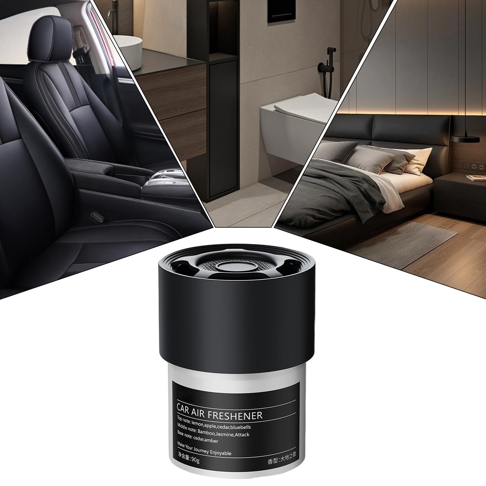 Profumo Solido Auto Diffusore Aromaterapia Duraturo per Veicoli Casa Bagno