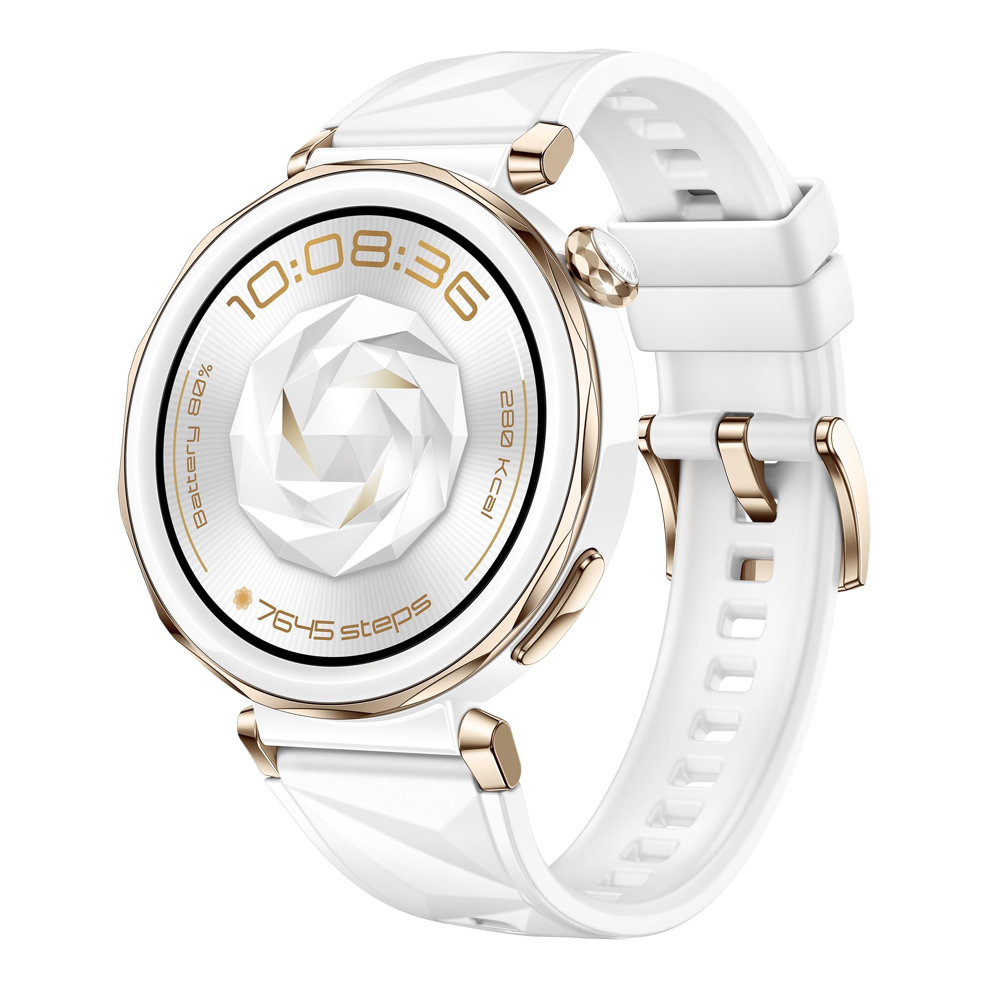HUAWEI WATCH GT 5 Pro 42mm Smartwatch, Design Elegante, Nuova Modalità Corsa e Ciclismo, Monitoraggio della Salute, 7 Giorni di Durata, GPS, Chiamata Bluetooth, iOS e Android, Bianco