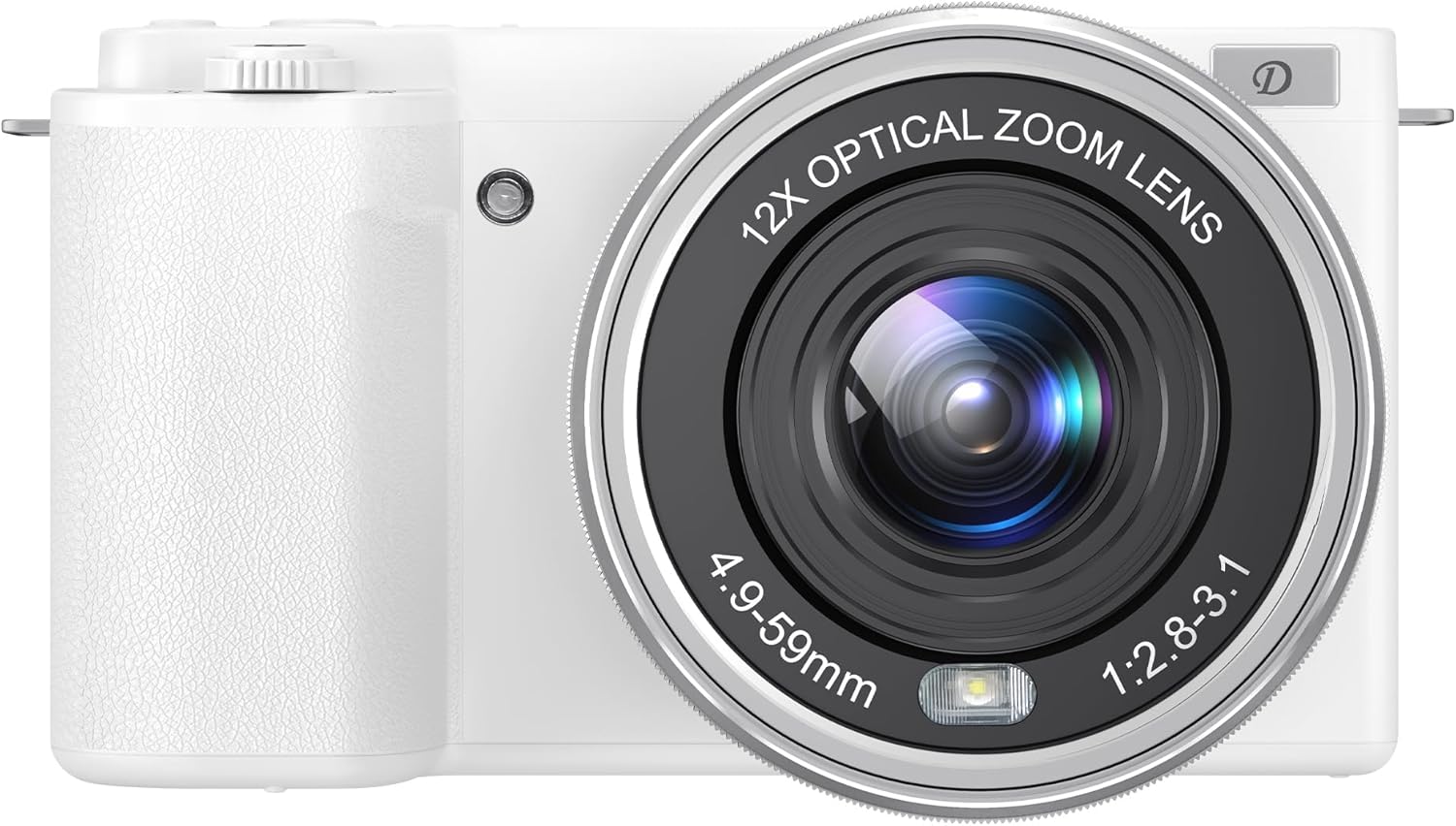 Cameras for Photography, 12X Optical Zoom 4K Digital Cameras with WiFi, 64MP Vlogging Camera for YouTube, Auto Focus Point and Shoot Camera with 64G TF Cards, Video Camera Travel Camera for Beginners