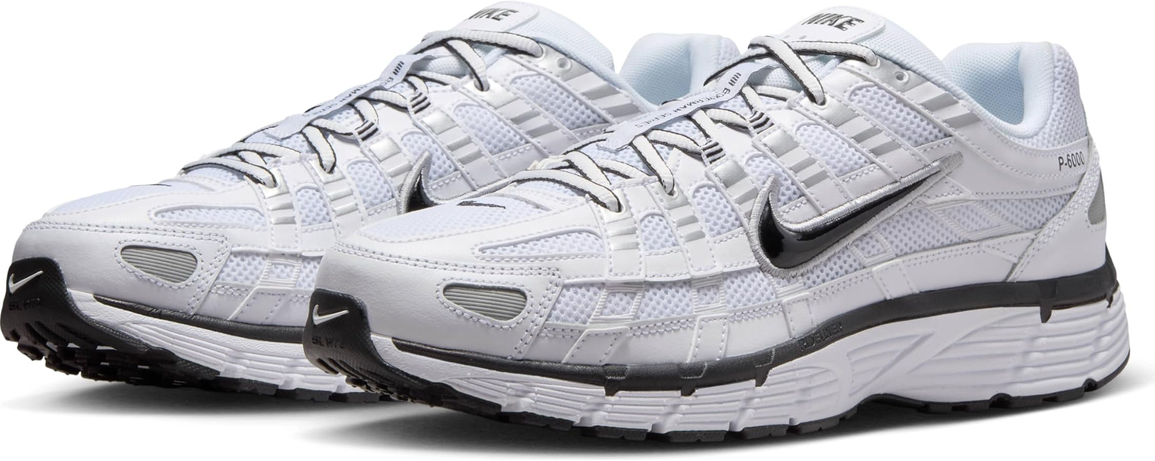 Amazon.com | Nike P-6000 Men's Shoes (CD6404-107, White/Metallic