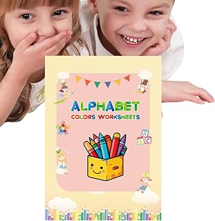 Genérico Libros de Escritura para Niños Pequeños - Cuadernos Reutilizables de Práctica para Niños,Actividades Educativas Preescolares, Juguetes Portátiles para Aprender el Alfabeto en Casa y Viajes