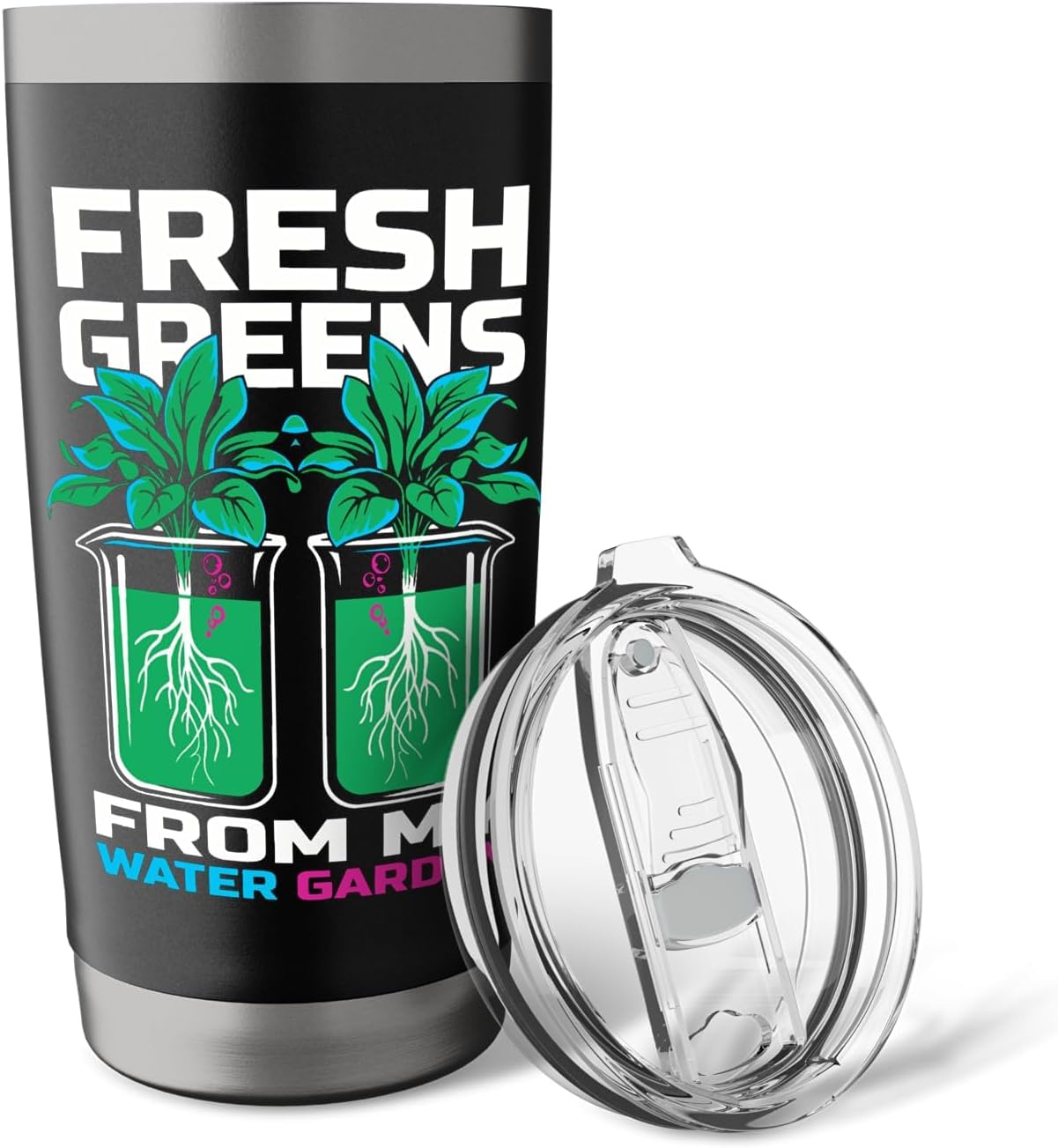 Hydroponic Gardening Indoor Garden Hydroculture Hydrophonics Stainless Steel Insulated Tumbler image 5