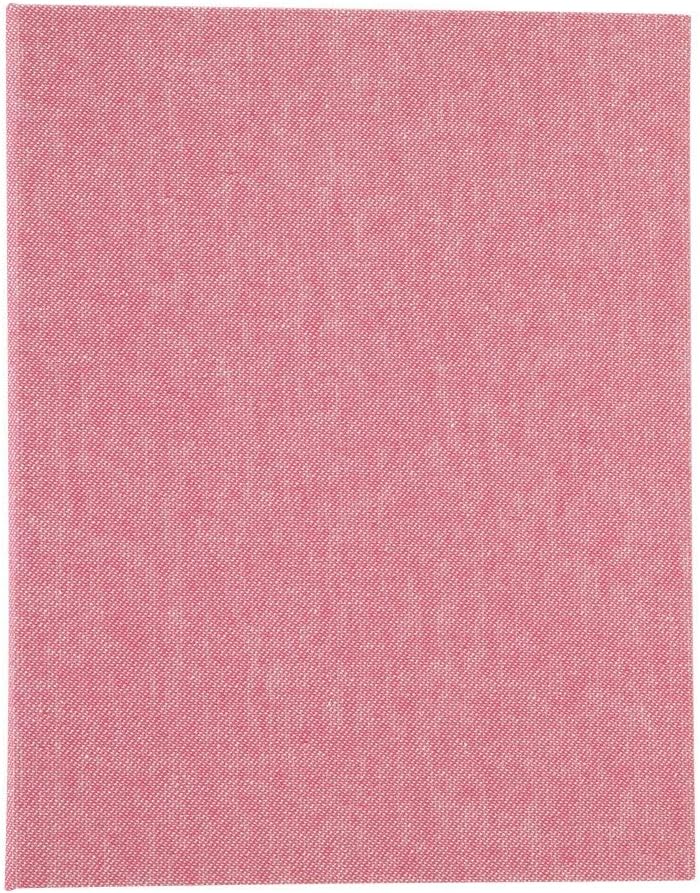 cotto. A-COPL-480-P Black Mat Photo Album, Welded/L-shaped, 2-tier Pocket Mount, Pink