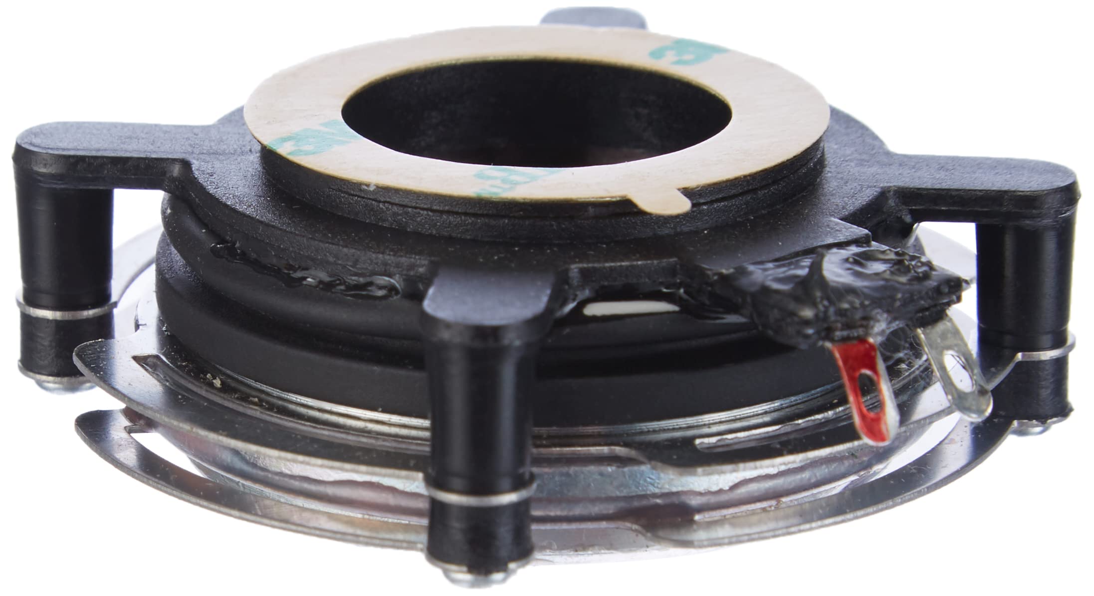 MONACOR EX-40/8 Audio-Exciter, Resonator zur Musik- und Sprachwiedergabe, Körper-Schallwandler mit hoher Belastbarkeit, Bass-Shaker für hohe Klangqualität mit 20W, 8 Ω, in Silber/Schwarz