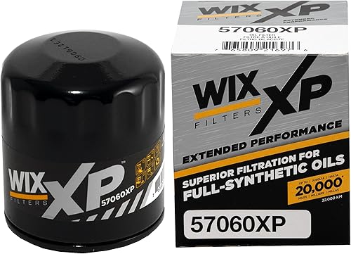 WIX 57060XP Wix XP - Filtro de aceite de repuesto, construido para aceite sintético, compatible con varios Buick, Chevrolet, GM, Hummer, Saturn,
