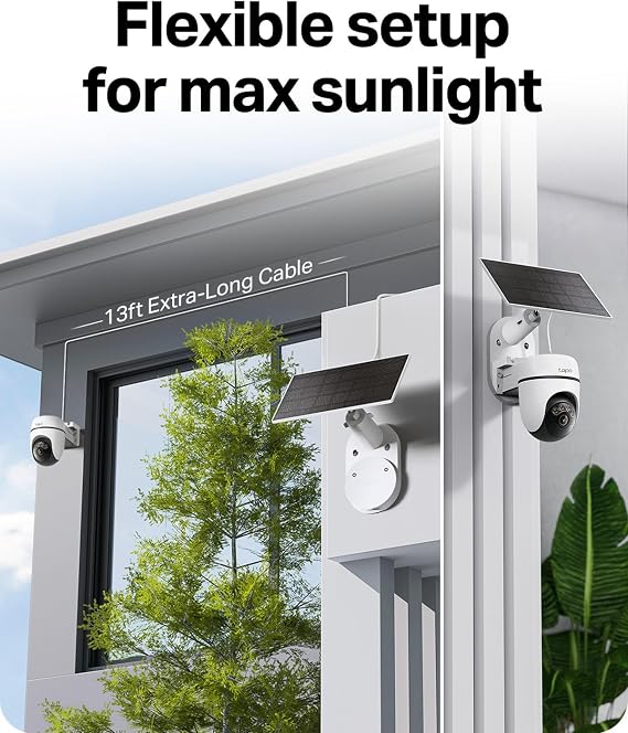 Tapo 2K Outdoor Pan/Tilt Wireless Security Camera, C610 KIT