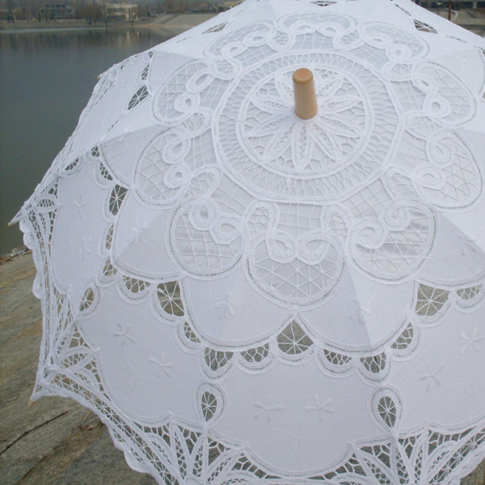 4 sztuki, 80 cm, wiktoriańska lesbijska haftowana, na wesele, dla młodej, parasol przeciwsłoneczny,