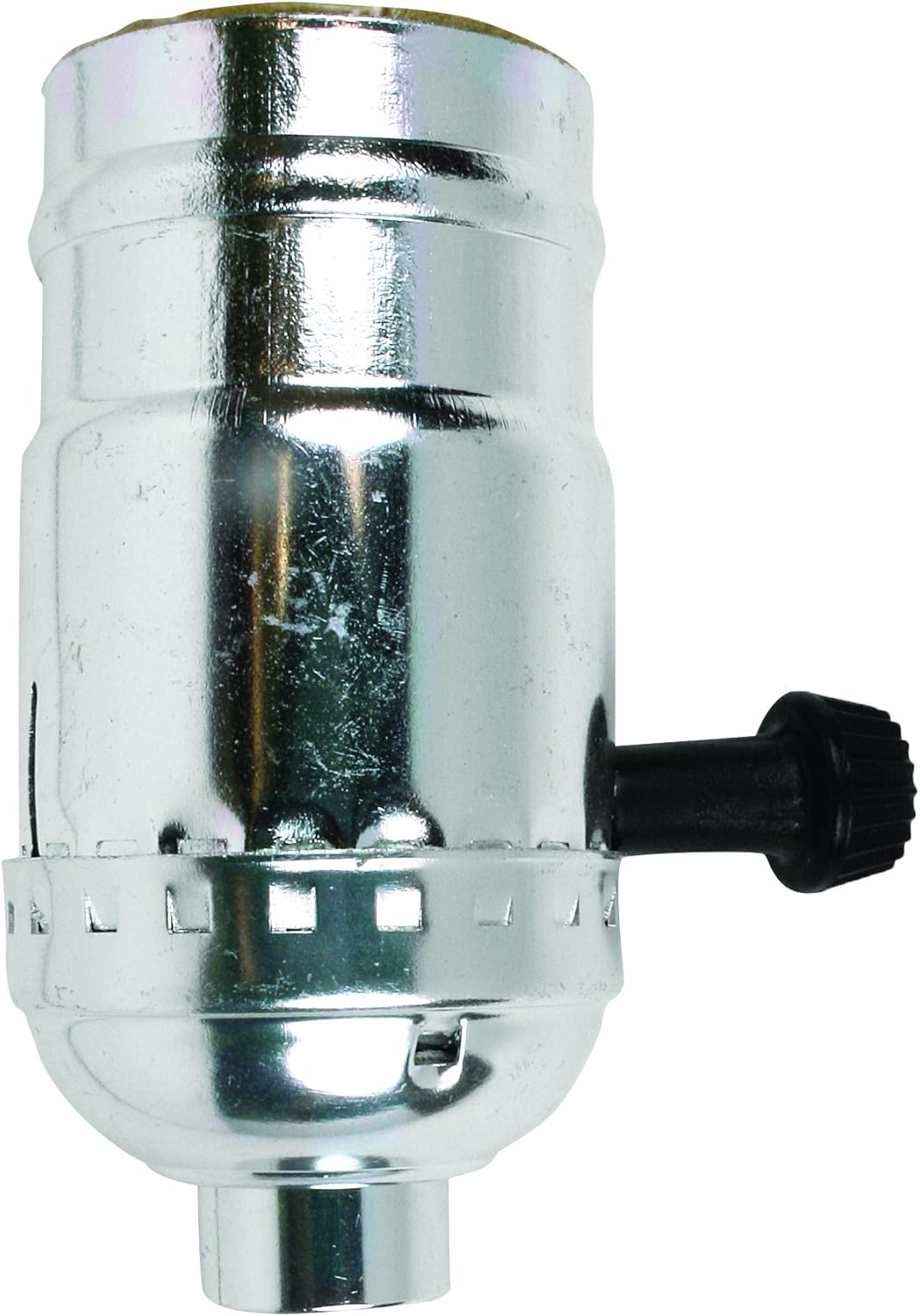 Orrco 60403 Nickel 3Way Turn knob Socket Light Sockets