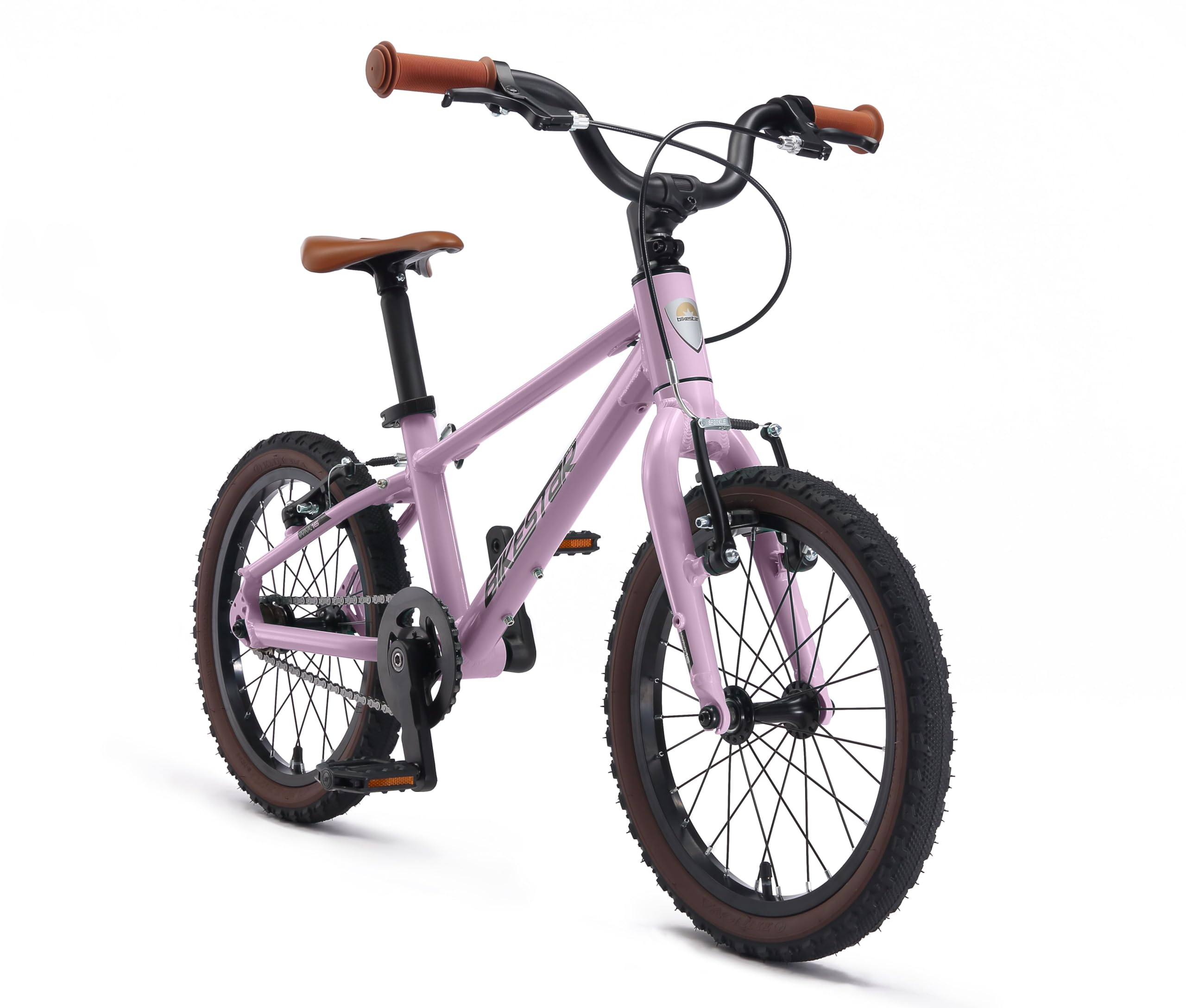 BIKESTAR Leichtgewicht 6 kg Kinder Fahrrad Aluminium ab 4 Jahre | 16 Zoll mit Bremse für Jungen und Mädchen