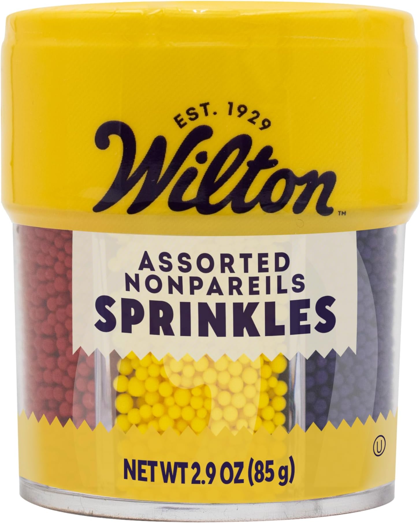 Nonpareils 6-Mix Sprinkle Assortment, Bright Rainbow Sprinkles for Cakes, Cupcakes, Cookies & Desserts, Colorful Baking Decoration for Birthdays & Holidays, 3 oz.