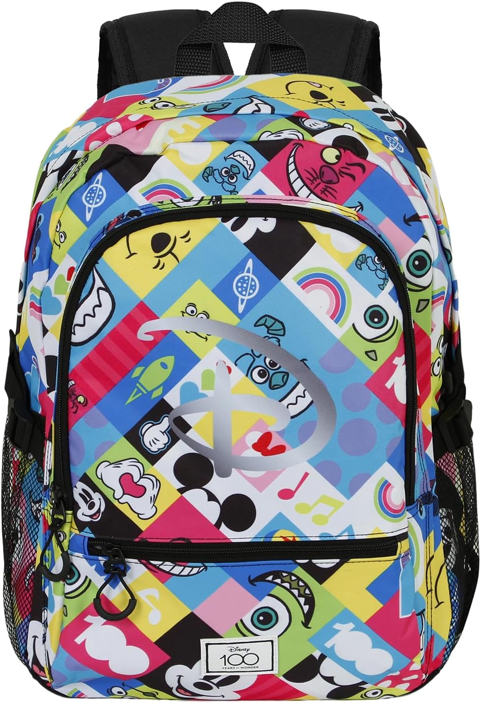 Disney Fan Fight Backpack 2.0 Collage, Multicolour, One Size