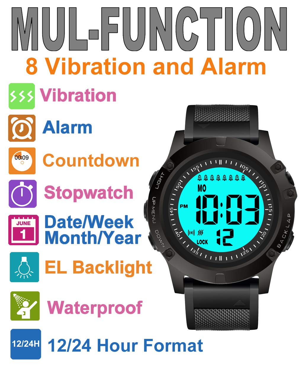 TICCI T0003VB Multi-Function Features