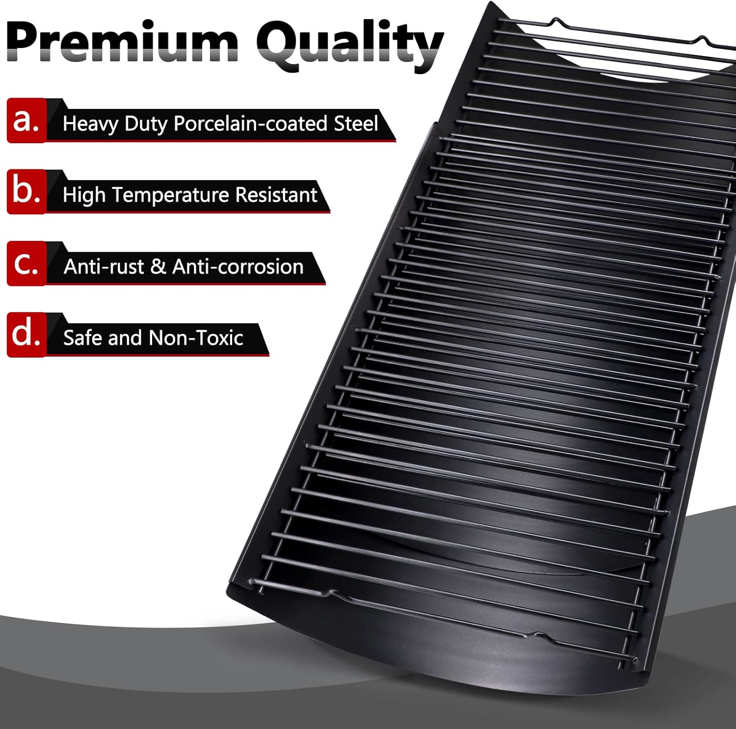 Criditpid 23.62"- 42" Adjustable Ash Pan for Char Griller 5050 5650 2121 5072 3001 2828 2123 2823 2929, Grill Charcoal Tray Ashpan Replacement Parts for Royal Gourmet, Oklahoma Joe's Charcoal Grills