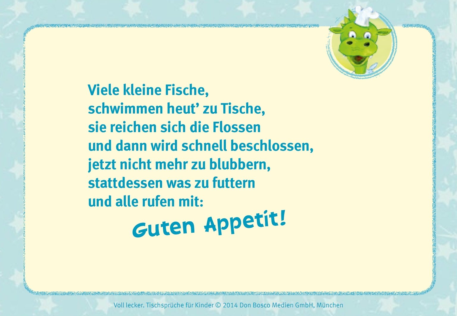 Voll lecker!: Tischsprüche für Kinder