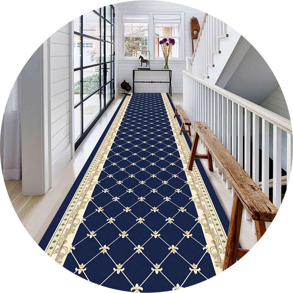 Tapis de passage haut de gamme en fibre chimique de 5mm, tapis long de couloir