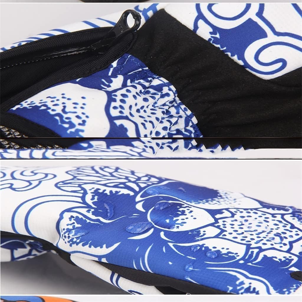 Outdoor Snowboarding Gloves Warm Gloves Three-Finger Pulley Men and Women Touch Screen Ski Gloves Ski Gloves