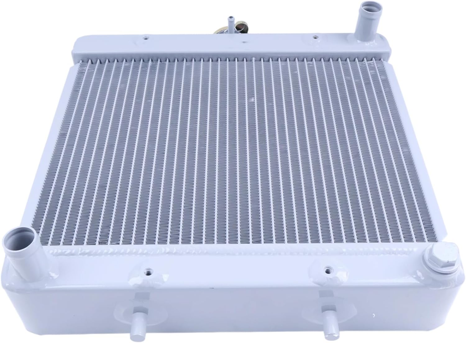 Radiator AM138710 Compatible with Yanmar Engine 3TNE68C 3TNV70 John Deere HPX815E XUV825I XUV855D XUV850D UV72