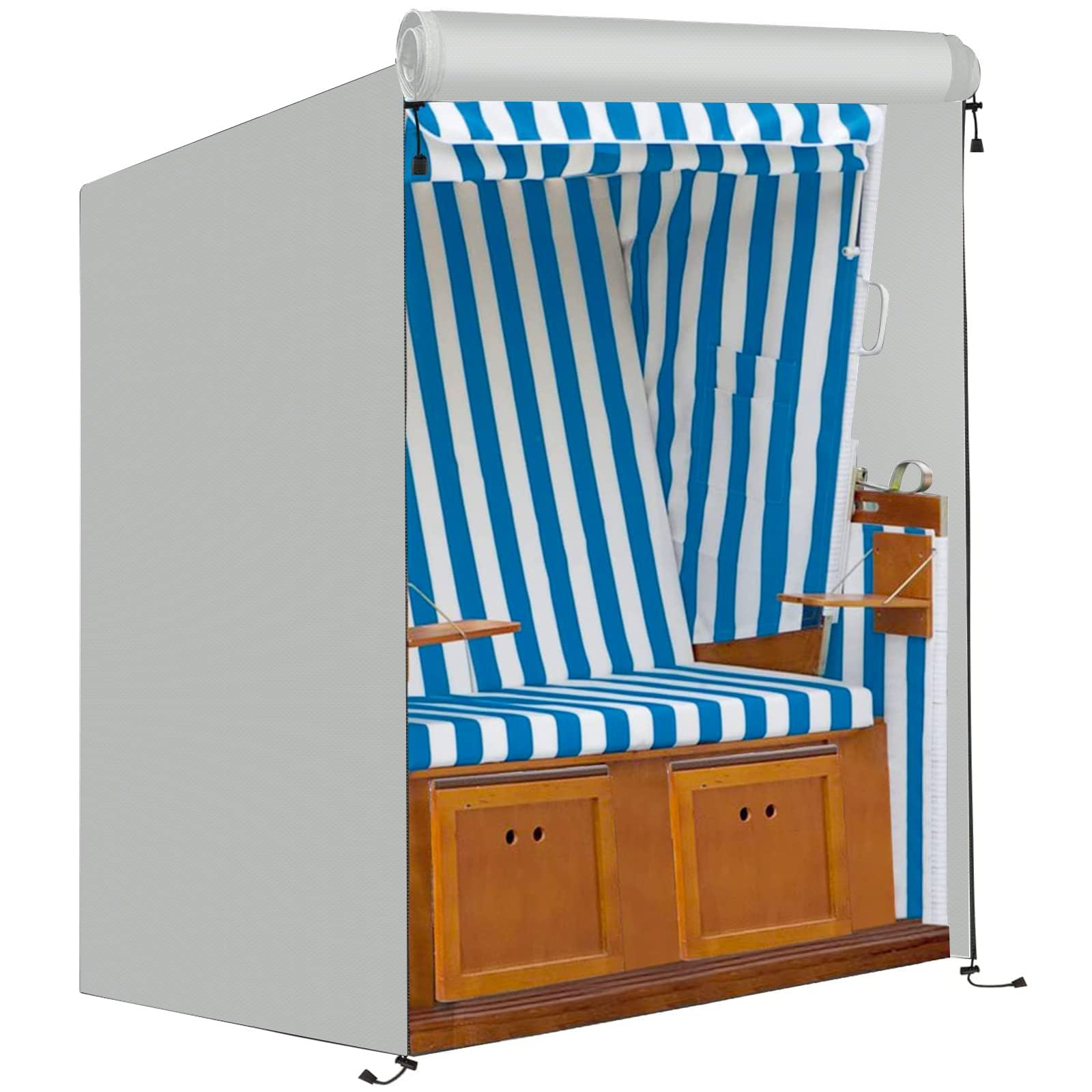 Housse de protection pour chaise de plage FINEW 600D Oxford pour l'hiver