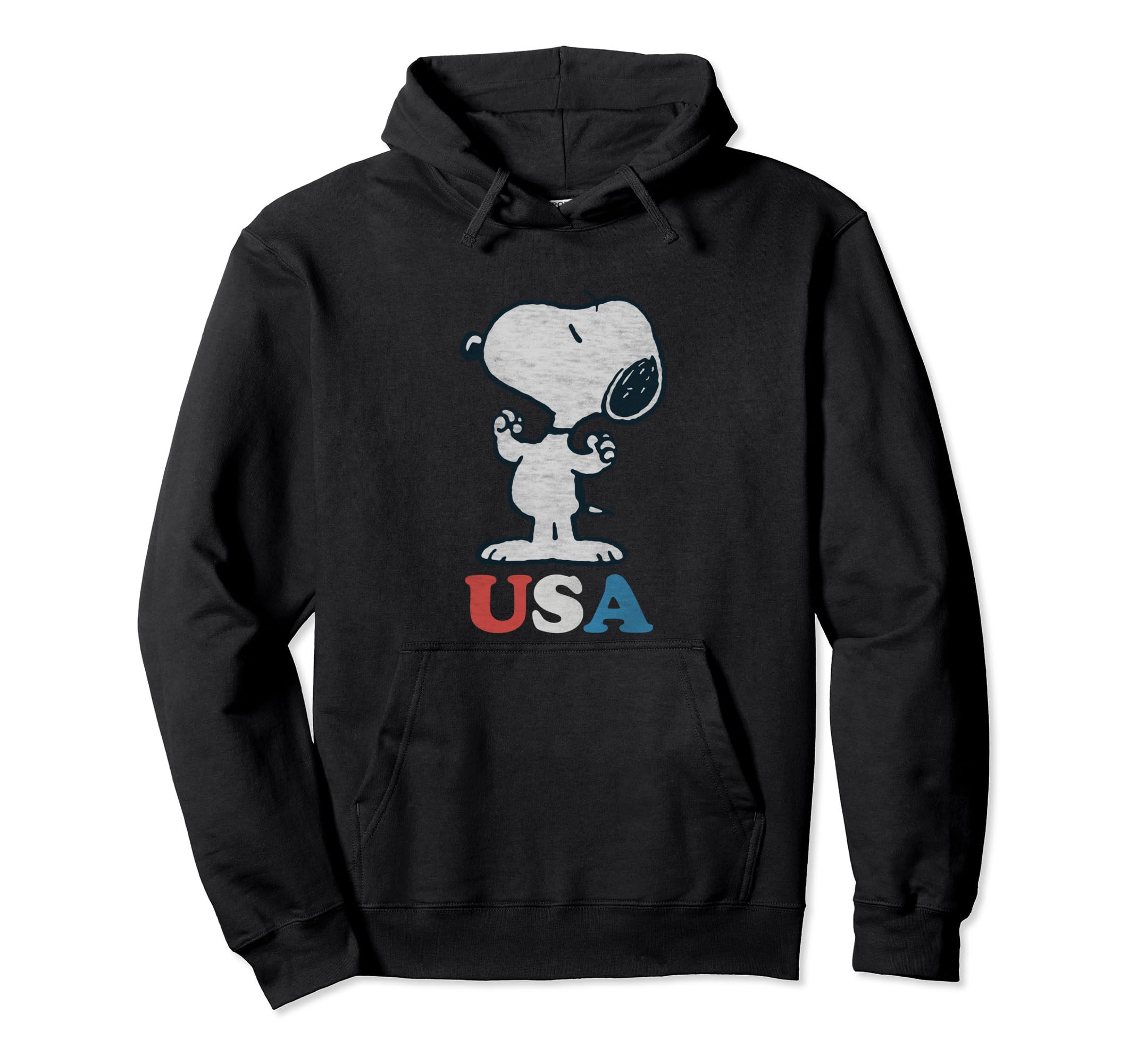 Peanuts Snoopy USA Pullover Hoodie : Amazon.de: Fashion