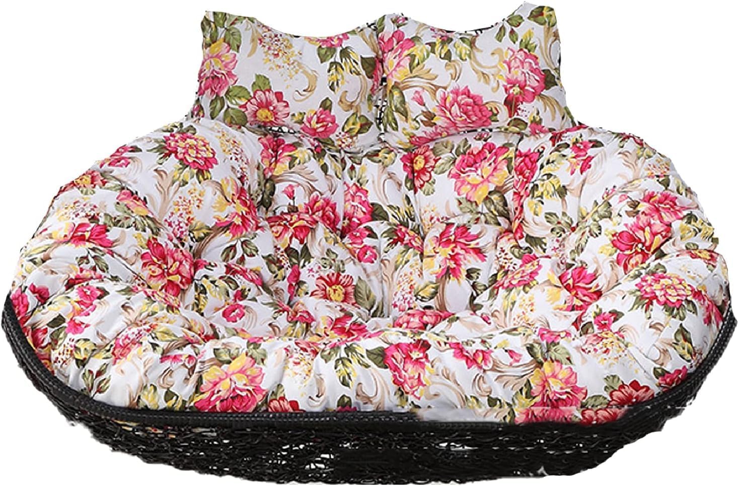 Cojín para silla de huevo de 2 plazas ideal para terraza o jardín