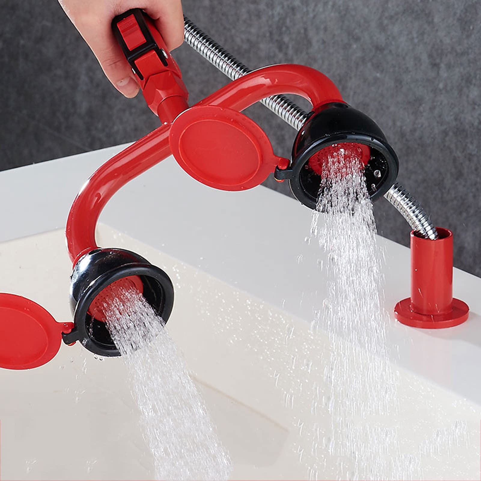 Station de Lavage oculaire d'urgence Murale avec Double buse pour la sécurité en Laboratoire et en Milieu Industriel,