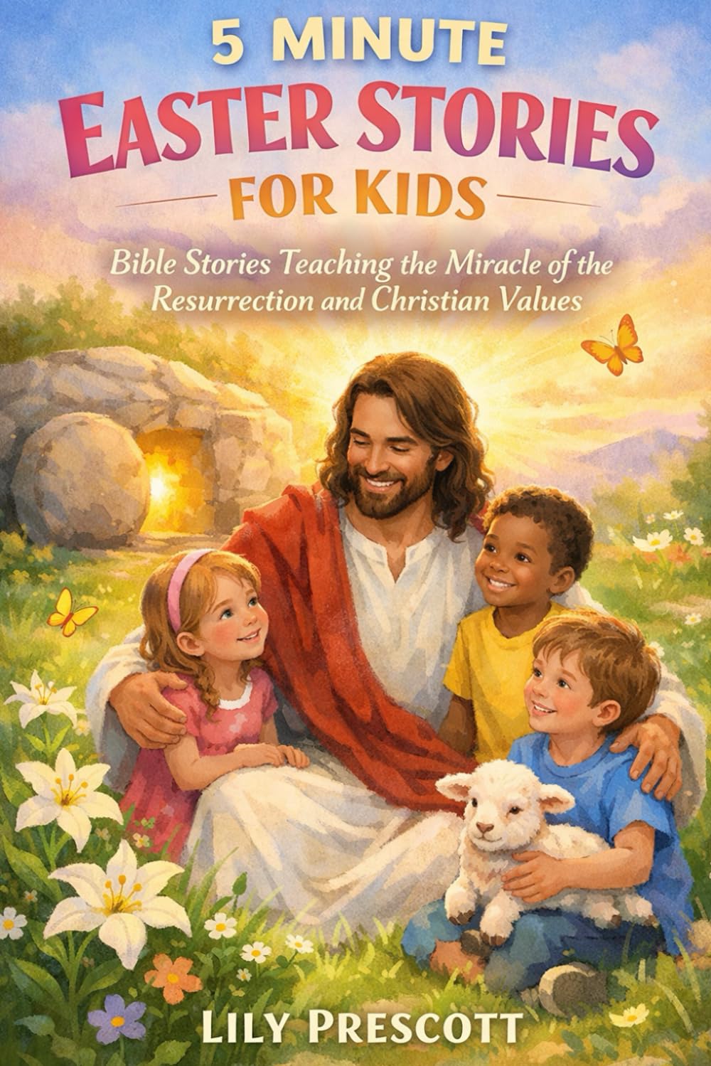 5 MINUTE EASTER STORIES FOR KIDS: Bible Stories Teaching the Miracle of the Resurrection and Christian Values