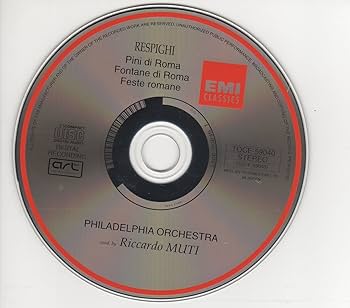 Amazon.co.jp: レスピーギ:ローマの松、ローマの噴水&ローマの