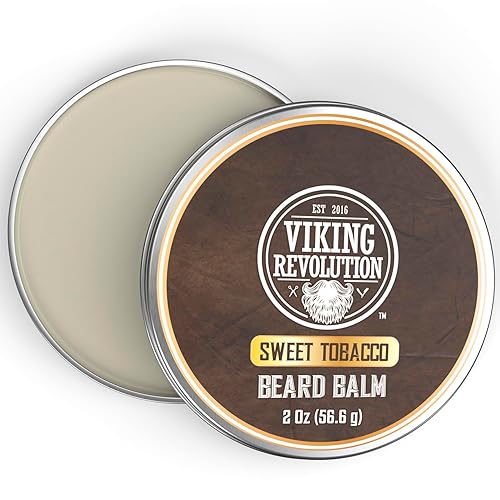Vista 16 de BEST DEAL Bálsamo para barba con aceite de argán y mantequilla de mango, estiliza, fortalece y suaviza barbas y bigotes, aroma cítrico sin enjuague