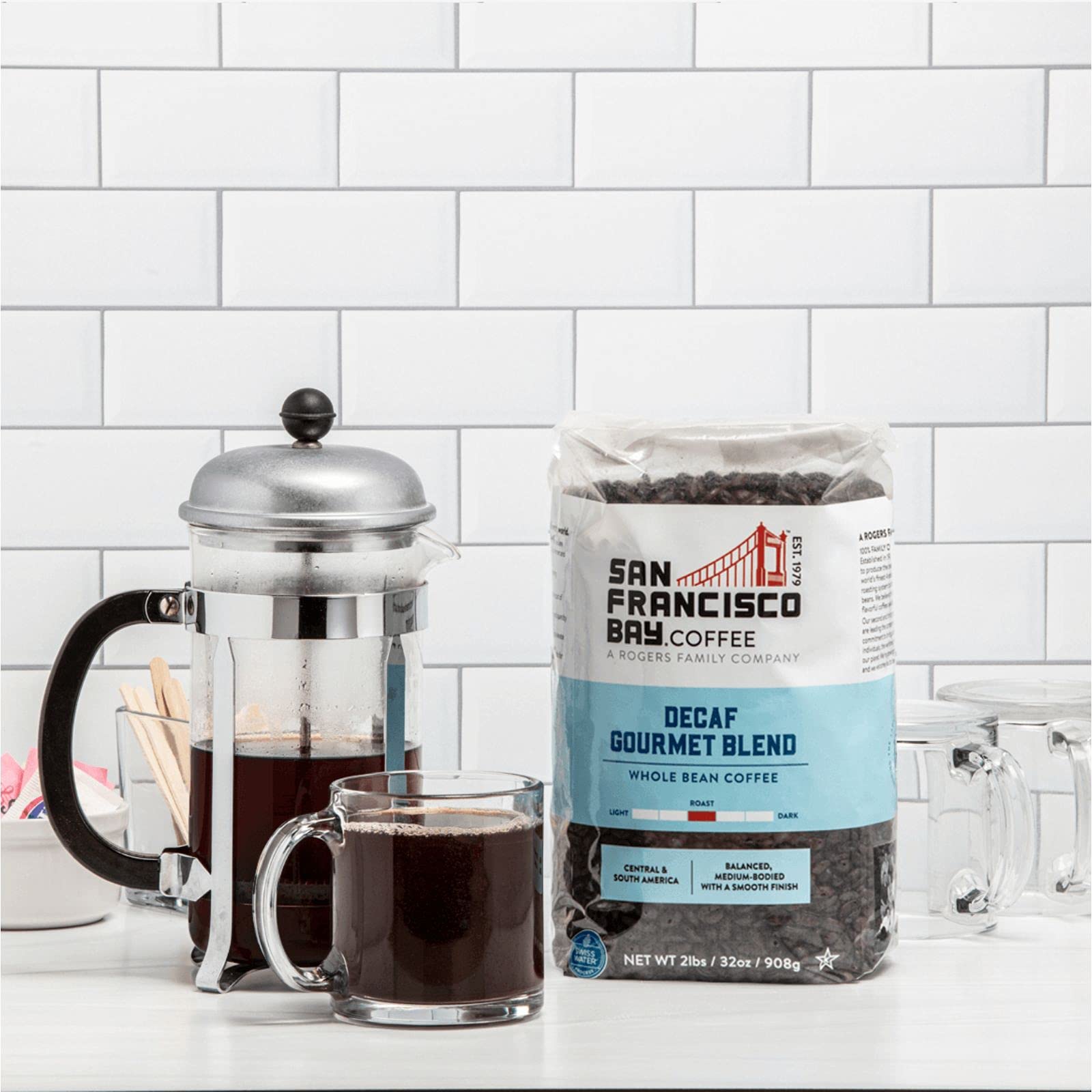 San Francisco Bay Coffee DECAF Gourmet 