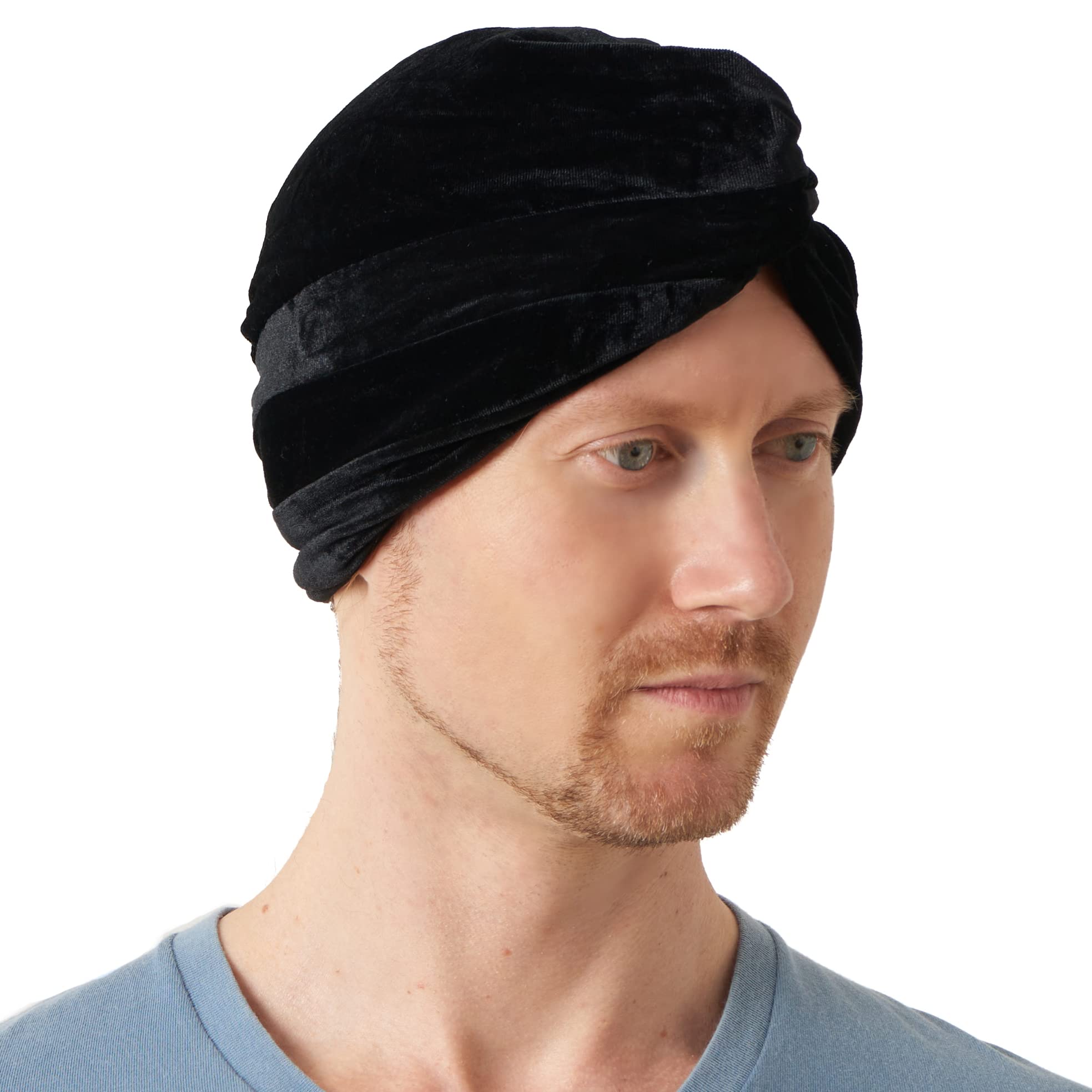 CHARM Womens Fortune Teller Turban - Gypsy Vintage Costume Fashion Accessories