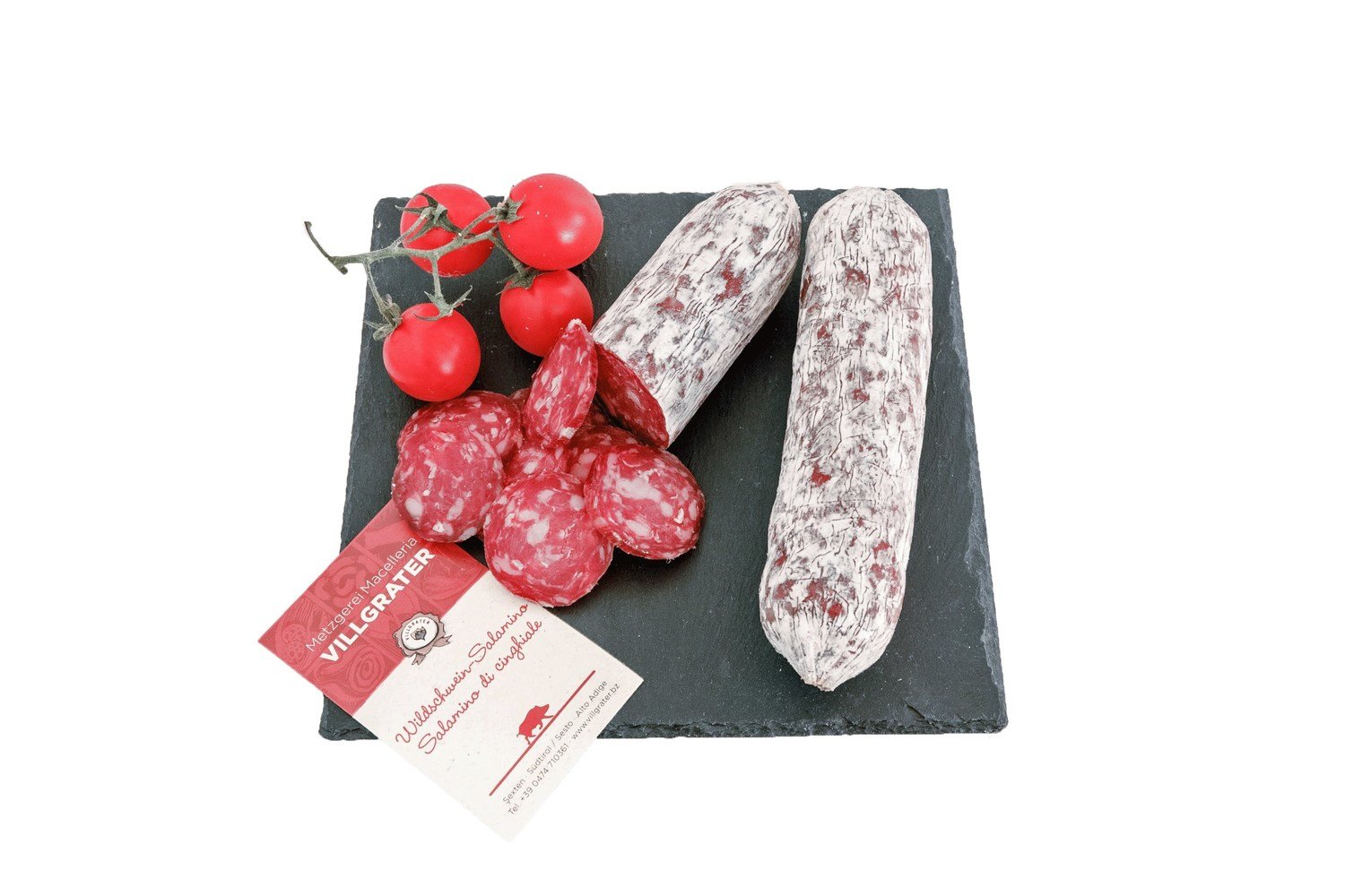 South Tyrolean Wild boar's Salami Villgrater Approx. 190 gr.
