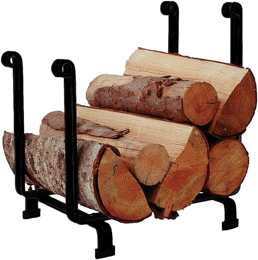 Enclume Hearth Fireplace Log Rack, Black