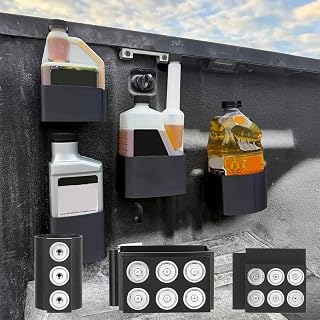 Magnetic Diesel Additive Container Plastic Storage Rack for Power Service (for Howe's 64 0z)
