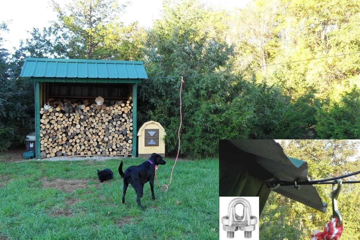 Black Vinyl Coated Steel Aircraft Cable 1/8