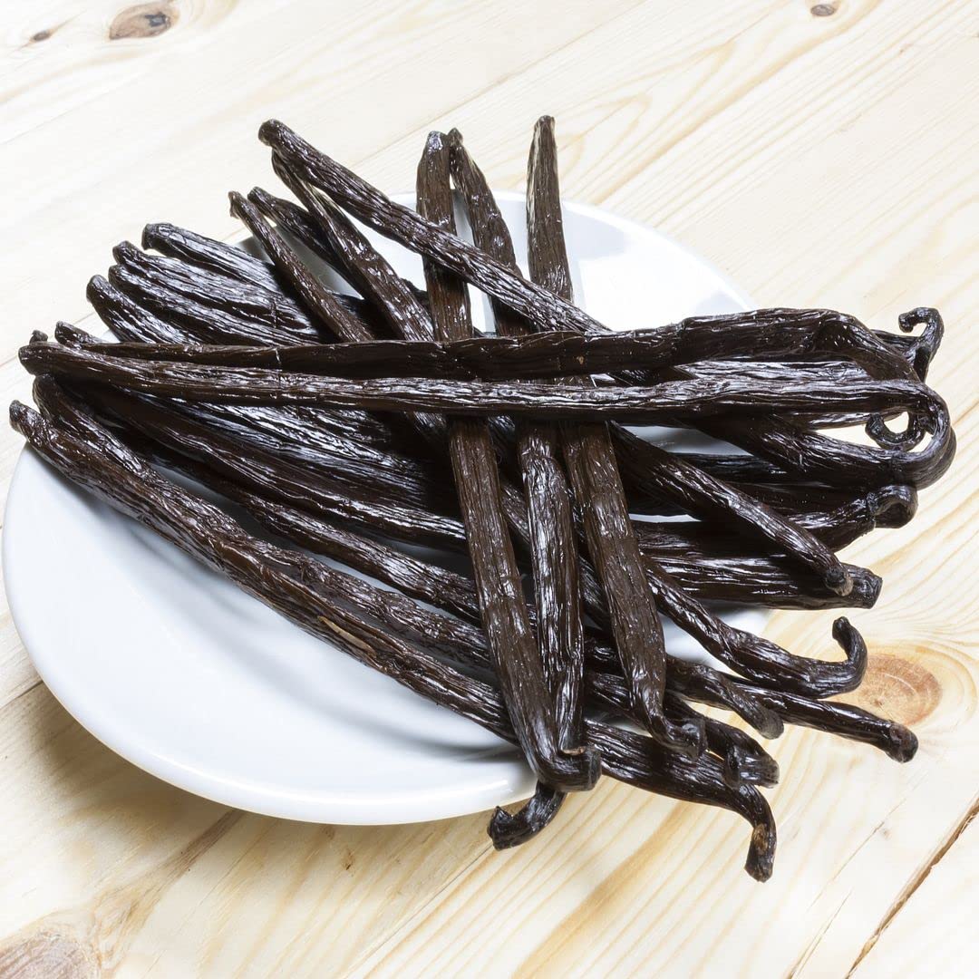 1 oz Hawaiian Vanilla Beans Whole Grade A Vanilla Pods for Homemade Vanilla Extract, Baking, Ice Cream, Flavoring, & Vanilla Powder