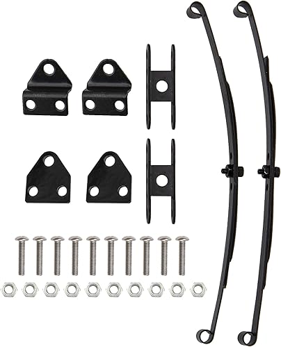 ShareGoo - Kit de barra de acero con suspensión de resorte rígido compatible con RC4WD D90 110 RC Rock Crawler