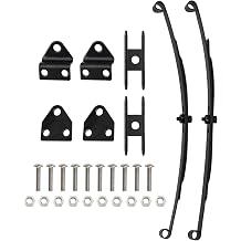 ShareGoo Hard Leaf Spring Suspension Steel Bar Kit Compatible with RC4WD D90 1/10 RC Rock Crawler
