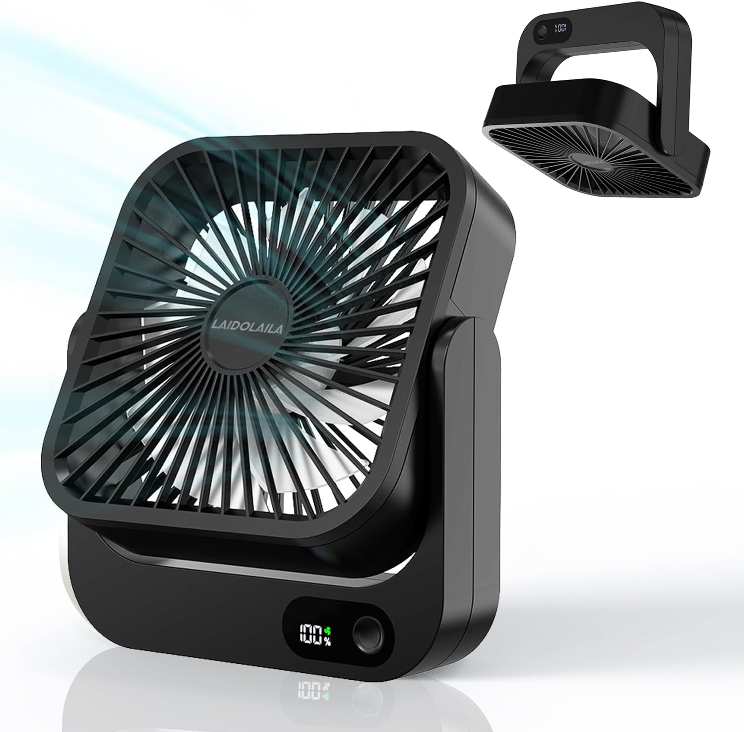 2025 2026 Cruise Ship Approved Fan, Magnetically Hangs From Stateroom Ceilings And Walls Usb Rechargeable Cruise Ship Essentials Carnival Packing List For Cabin Items Must Have (Black)