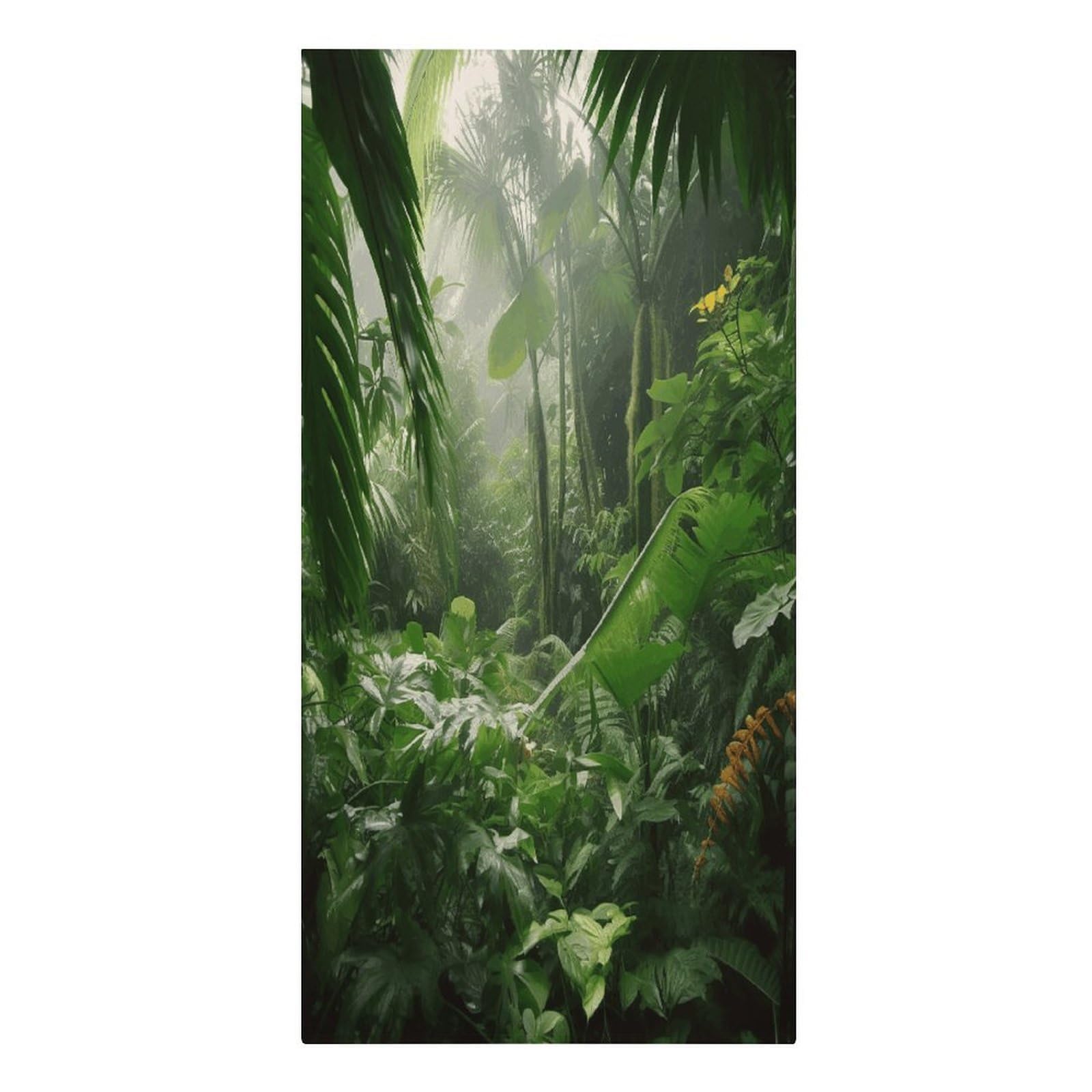 FekiLoot Tropical Rainforest Towels Lightweight Thin Beach Towel Classic Soft Large Pool Towel Highly Absorbent Sand Free Bath Towels Travel Blanket for Vacation Essentials Adult Gift 30" X 61"