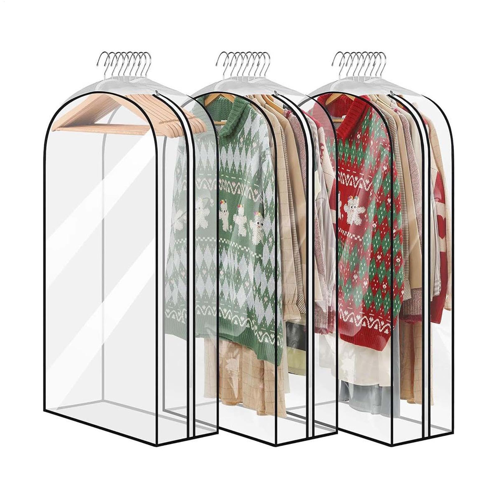 Housse de vêtement pour robe de mariée et costume pour un rangement impeccable en dressing