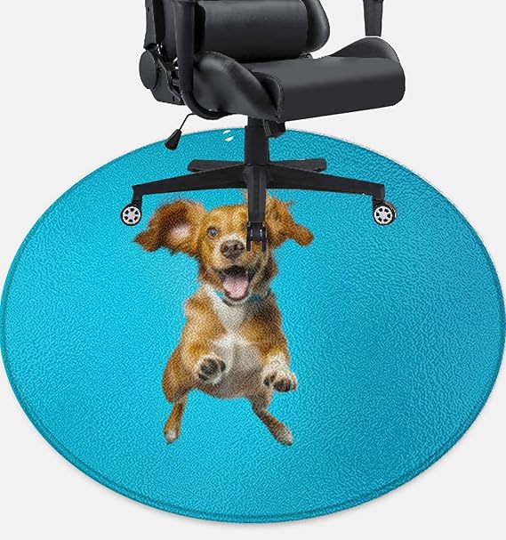 Computer Office Chair Mat Rug Gaming Desk Chair Mat for Hardwood Floor
